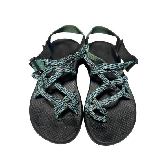 Chaco Shoes - Chaco Teal Green ZX2 Sports Strappy Sandals 6